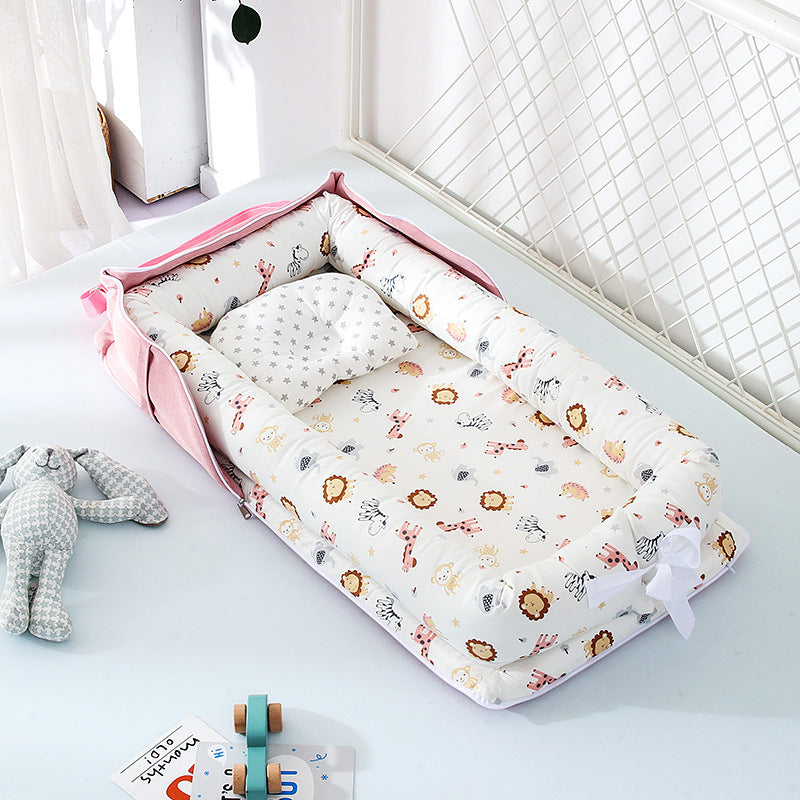 Lit rembourrer portable pour bebe
