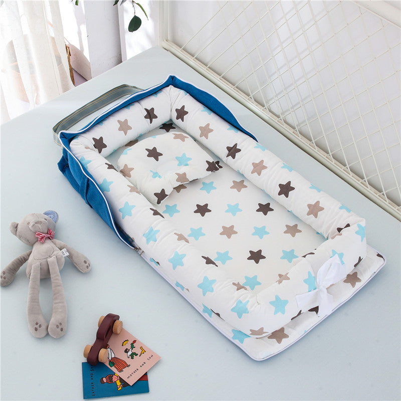 Lit rembourrer portable pour bebe