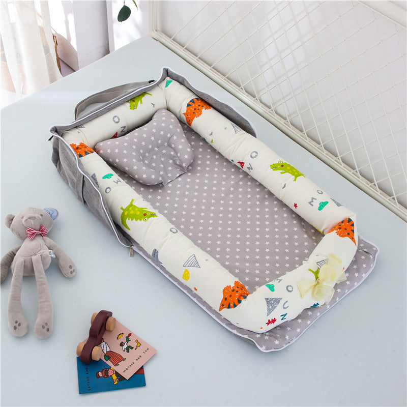 Lit rembourrer portable pour bebe