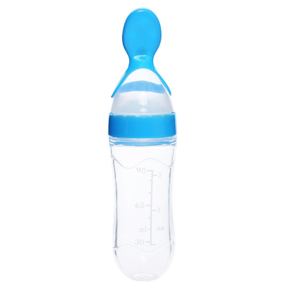 Biberon avec cuillère pour bebe intégrer