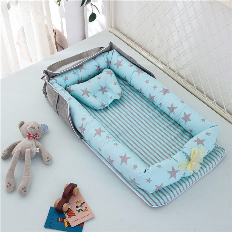 Lit rembourrer portable pour bebe