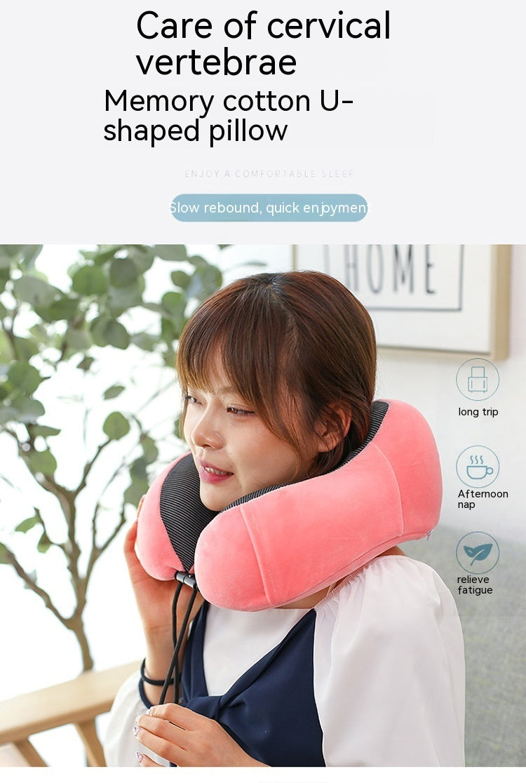Coussin de voyage à mémoire de forme