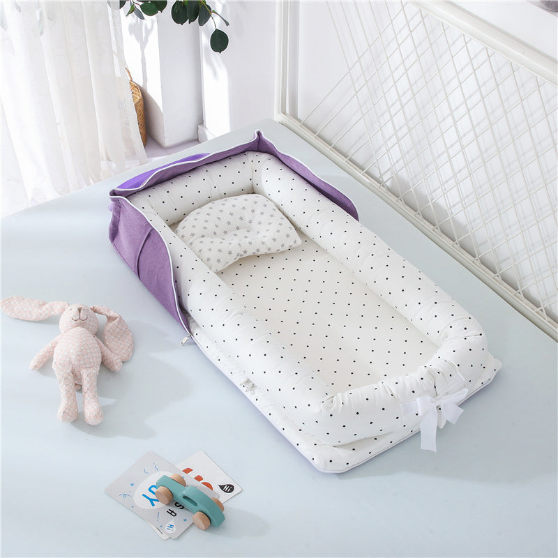 Lit rembourrer portable pour bebe