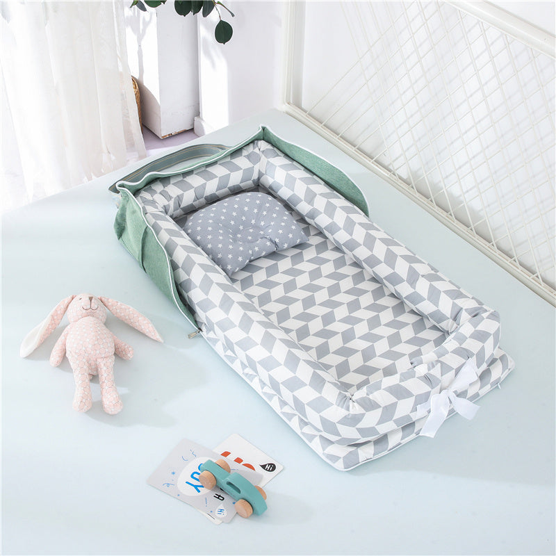 Lit rembourrer portable pour bebe