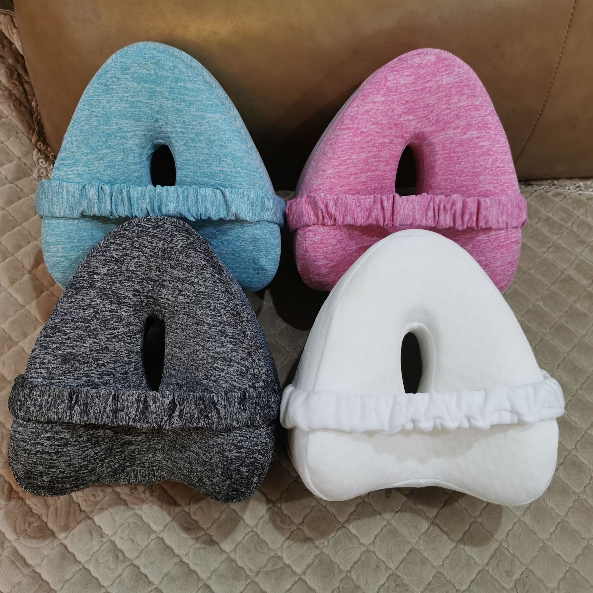 Oreiller confort ergonomique pour jambe