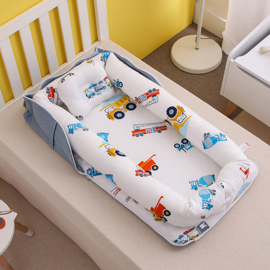 Lit rembourrer portable pour bebe