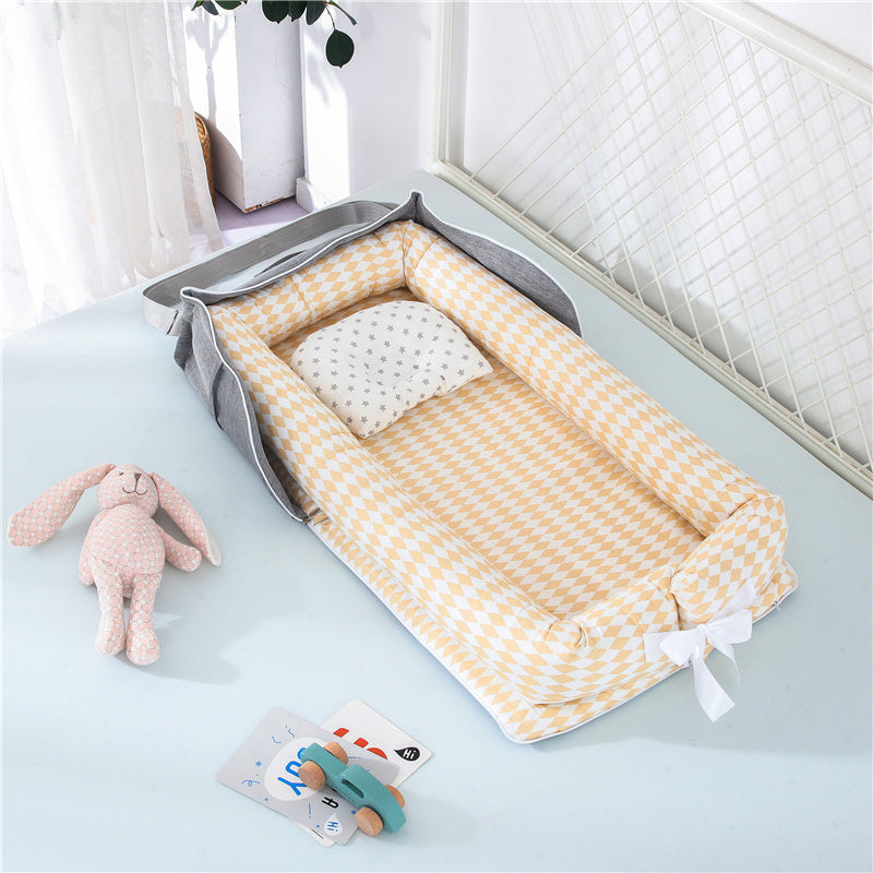 Lit rembourrer portable pour bebe