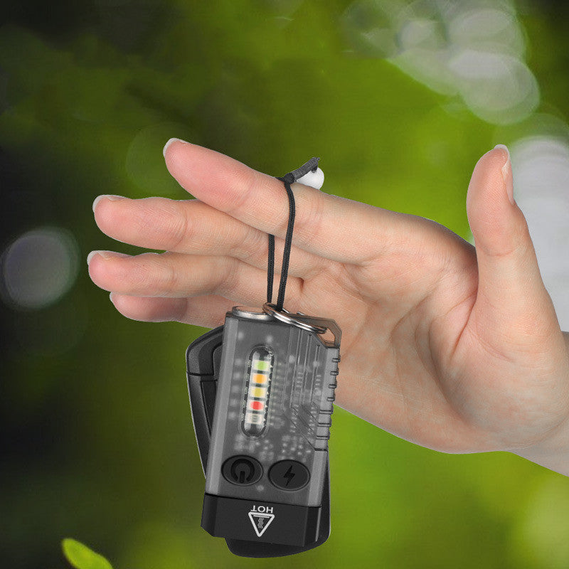 Batterie externe avec lampe puissante intégrer