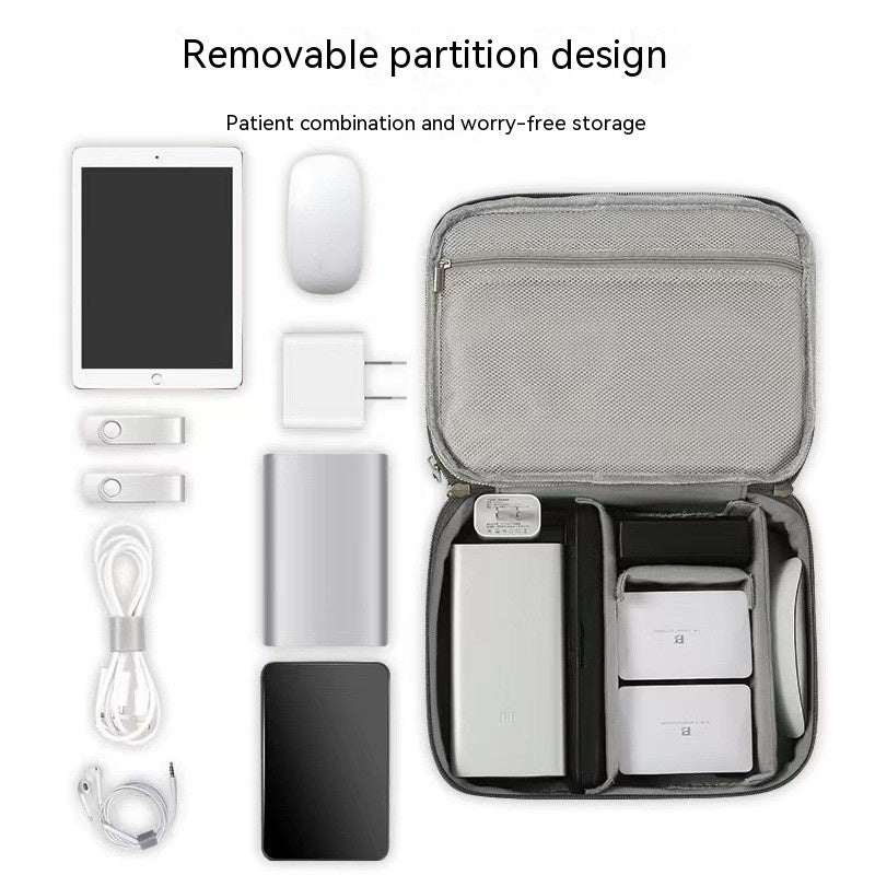 Sac de rangement pour câble et accessoires de charges.