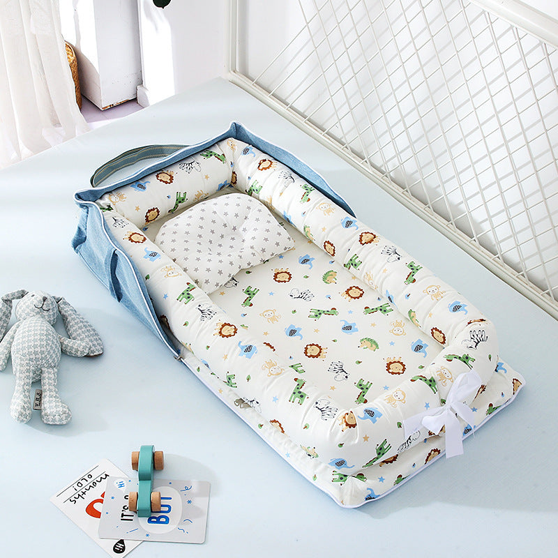 Lit rembourrer portable pour bebe