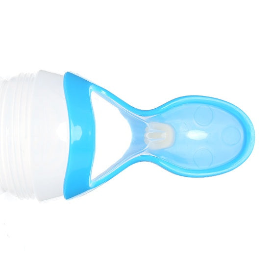 Biberon avec cuillère pour bebe intégrer