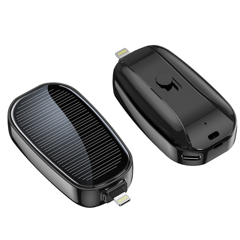 Mini station de charge solaire portable.