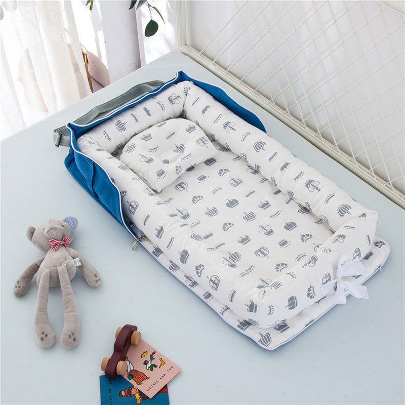 Lit rembourrer portable pour bebe