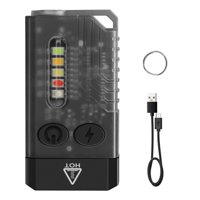 Batterie externe avec lampe puissante intégrer