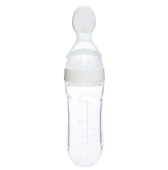 Biberon avec cuillère pour bebe intégrer