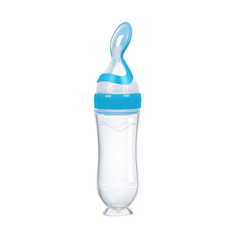 Biberon avec cuillère pour bebe intégrer