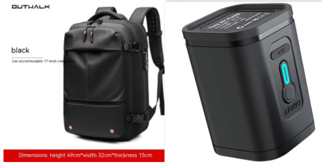 Sac de voyage grande capacité avec system de compression sous vide