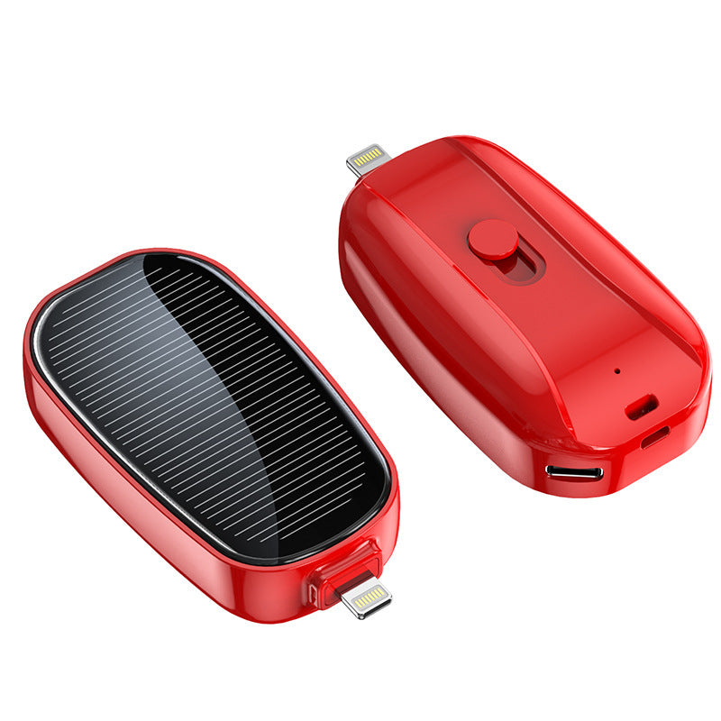 Mini station de charge solaire portable.