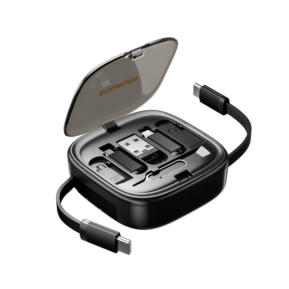 Batterie universelle portable avec longueur ajustable.