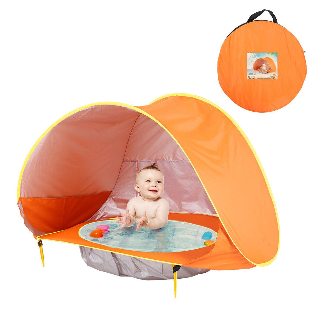 Piscine pour bebe avec protection anti UV