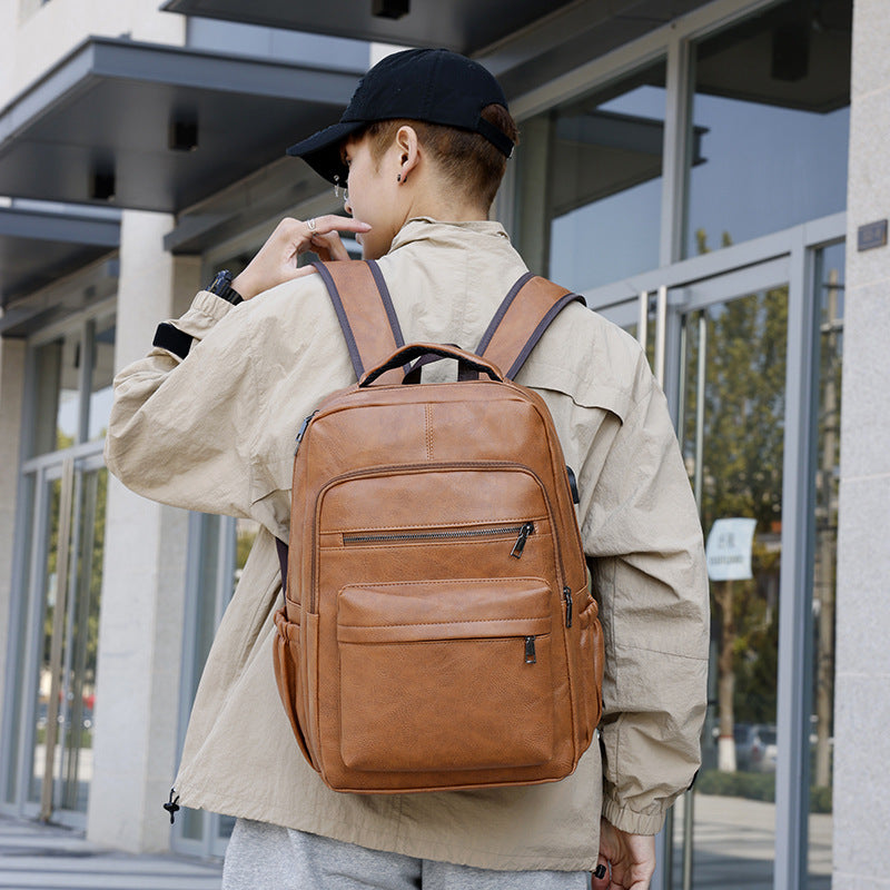 Sac a dos de voyage PU classique