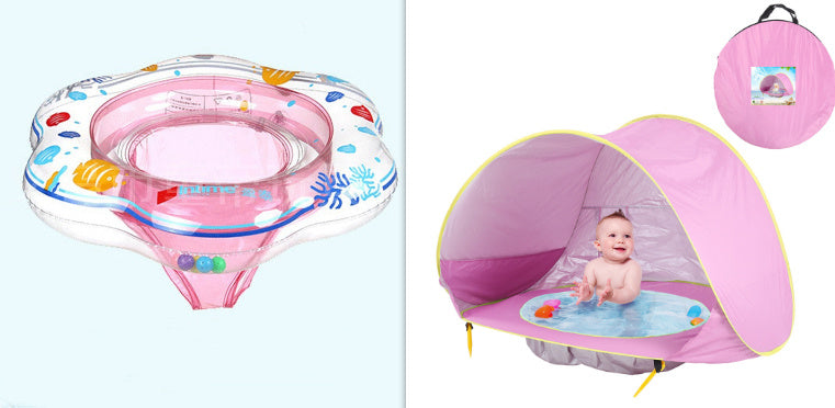 Piscine pour bebe avec protection anti UV